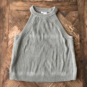 Madewell gray knit tank